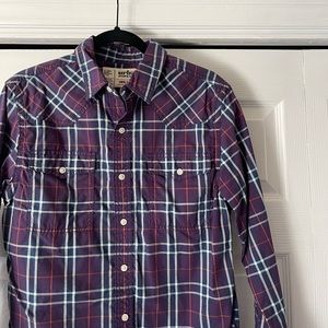 Men’s Plaid Button Up